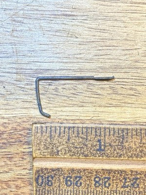 Ingraham (Stamped 12 14) Clock Movement Verge Retainer (KD3643)