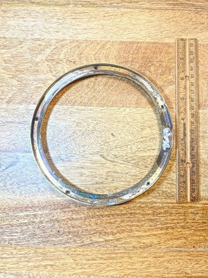 Antique Clock Bezel (No Glass) (165.3mm Dia, 141.5mm Inner Dia) (KD4427)