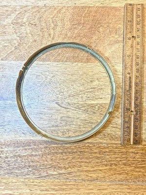 Clock Dial Pan Trim Ring 5.69 Inch Outer Diameter (5.0 Inch Inner Dia.) (KD4116
