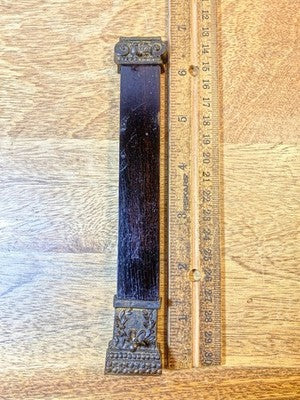 Ingraham Clock Square Column  6 5/8 Inches Long - Vintage Clock Parts KD3412
