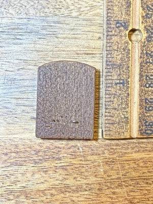 Cuckoo Clock Door ( 1.3  X 1 Inches)- Vintage Clock Parts KD4067