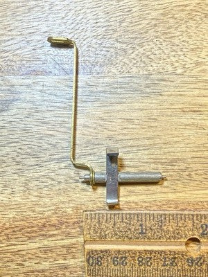 Clock Movement Verge (32.0mm Length, 18.9mm Between Teeth, 1.0mm Pivot)(KD3583)