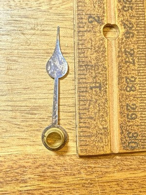 Clock Hour Hand 1 9/16 Inches Long (Arbor Is 5.4mm Dia.) - KD3462