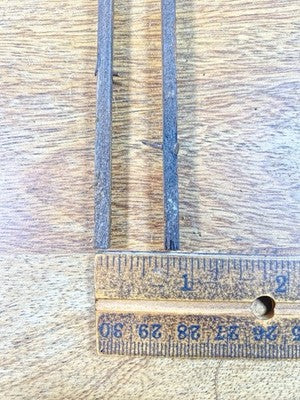 Wood Clock Glass Retaining Pieces  (KD3079)
