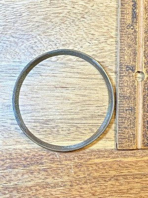Vintage Clock Dial Trim Ring 62.0mm Outer Diameter 57.5mm Inner Dia.    (KD4295)