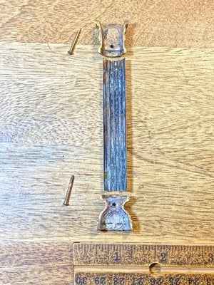Mantel Clock Column 4 1/4 Inches Tall                     (KD4563)