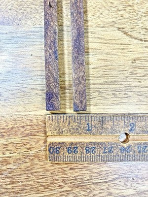 Wood Clock Glass Retaining Pieces  (KD3167)
