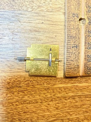 Perivale Clock Movement Chime Side Fly Wheel - Vintage Clock Parts KD3720