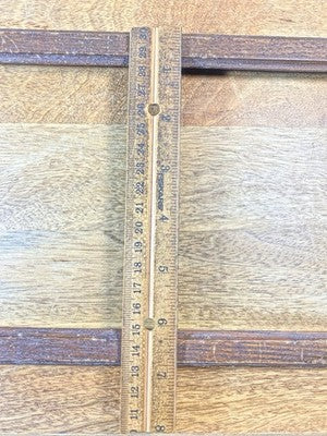 Wooden Clock Door Frame (No Glass) (13 1/4 X 6 7/8 Inches) (LL5347)