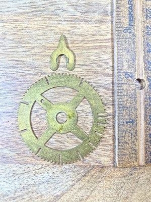 Ingraham (Stamped 11 40) Clock Movement Count Wheel   (KD2556)