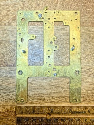 Sessions Bim Bam Clock Movement Back Plate (Pivots Look Good) (KD3703)