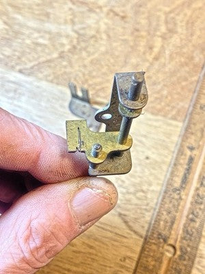 Ingraham (Stamped 10/29) Clock Pendulum Bridge - Vintage Clock Parts KD3435