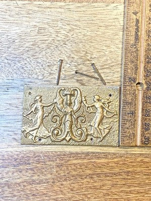 Antique Sessions Clock Case Metal Trim Piece (KD4561)