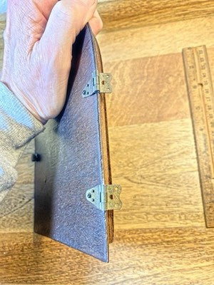 Sessions Tambour Clock Berkeley Model Back Door 7 3/4 X 6 5/8 Inches   KD3386