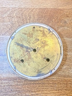 New Haven Clock Movement Dial Pan (See Pics to ID Movement) (KD4457)