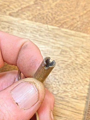 Clock Key Number 6 (3.75mm) on Bottom, Number 0000 (1.50mm) On Top   (KD3645)