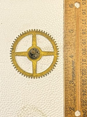 Ingraham (Stamped Oct 78 / Nov 79) Clock Strike Side 2nd Wheel    (KD3191)