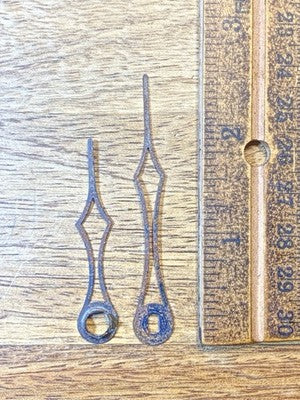 Ingraham (Stamped 12 27) Clock Movement Hands Set     (KD4538)
