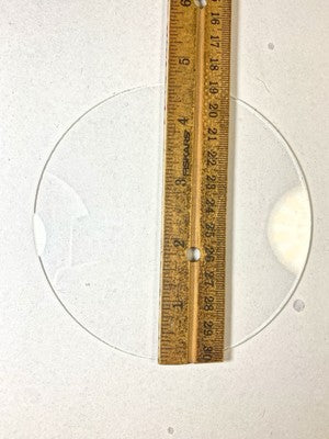 4.64 Inch Diameter Flat Clock Glass (KD2083)