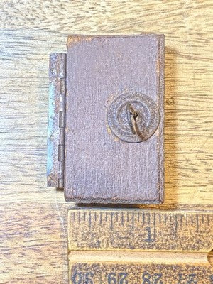 Cuckoo Clock Side Door (2 X 1 1/8 Inches)- Vintage Clock Parts KD4103