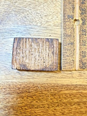 Antique Clock Wooden Trim Part         (KD4227)