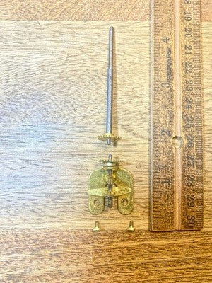 New Haven Clock Movement Pendulum Bridge (See Pics To ID Mvmt)         (KD4458)