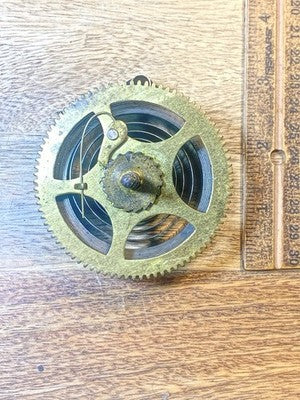 Gilbert Clock (Steel Plates) Time Side Main Wheel (See Pics to ID) KD4445