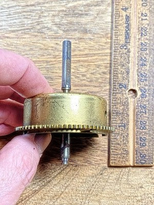 Ingersoll Clock Movement  Time Side Main Wheel (See Pics To ID Movement) (KD3058
