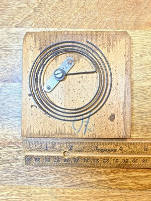 Cuckoo Clock Back Door (4 3/8 X 4 1/4 Inches)  - Vintage Clock Parts KD3761