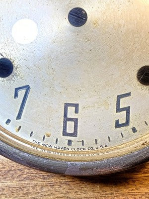New Haven Clock Bezel W/ Convex Glass (5.5 Inch Dia) KD4337