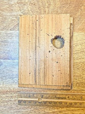 Cuckoo Clock Side Panel (5 3/8 X 4 1/8 Inches)     (KD3765)