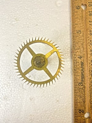Ingraham (Stamped 11 40) Clock Movement Escape Wheel (KD2556)