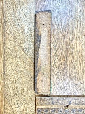 Antique Mantel Clock Wooden Side Trim Part   (KD3063)