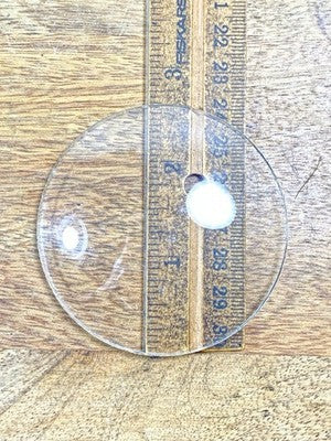 2.62 Inch Diameter Convex Clock Glass     (KD3038)