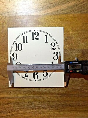 5 Inch Clock Replacement Paper Dial                     (Lot 147)