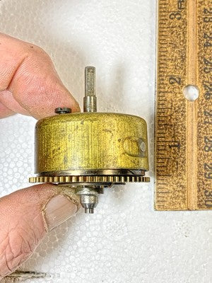 Herschede Clock Movement Time Side Main Wheel (See Pics To ID Mvmt)  (KD2685)