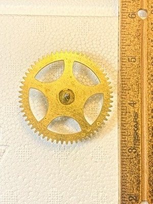 Gilbert Clock Movement (Stamped 30) Time Side 2nd Wheel (KD4603)