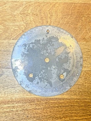 Plymouth Clock Dial Pan Metal (5 3/4 Inch Dia) (KD4482)