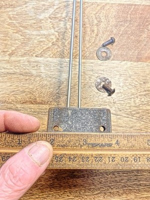 2 Rod Clock Chimes Bar, 9 7/8 Inches Long   (LL5379)