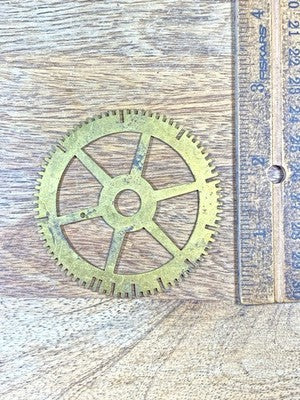 Clock Movement Count Wheel  (67.7mm Dia, 9.7mm Inner Dia)   (KD3075)