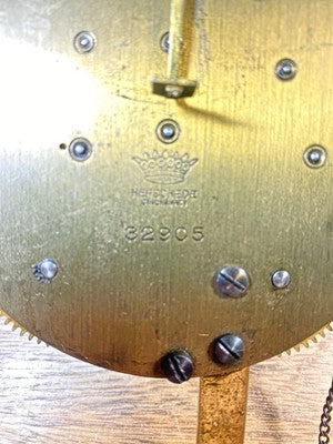Herschede Clock Movement Strike Side Fly Wheel (See Pics To ID Mvmt)  (KD2679)