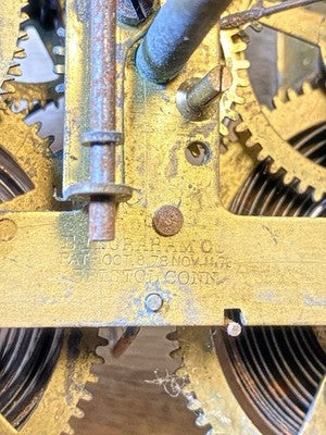 Ingraham (Stamped Oct 78 / Nov 79) Clock Strike Side Fly Wheel (KD4278)