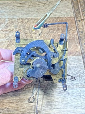 Cuckoo Clock  MFG Co Strike Side 3rd Wheel - Vintage Clock Parts KD3376