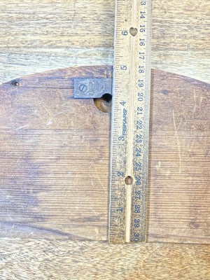 Clock Wooden Back Door (11 1/2 X 5 1/8 Inches) (LL5332)