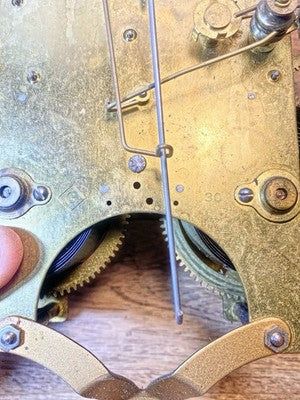 Gilbert Clock Movement (Stamped 30) Strike Side 2nd Wheel (KD4600)