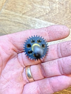 Ingraham (Stamped 12 14) Clock Movement Hands Post (KD3642)
