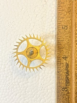 Gilbert Clock Movement (Stamped 24) Escape Wheel  (KD4370)