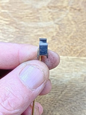 Antique Clock Movement Verge Or Crutch (Measures 14.37mm Between Teeth) (KD3153)