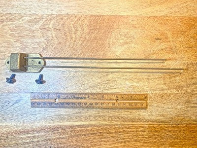 Seth Thomas Clock 2 Rod Chime Bar (12 1/2 Inches Long) (LL5386)