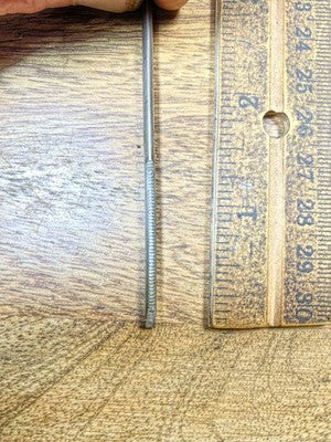 6 1/4 Inch Long Parlor Or Kitchen Clock Pendulum Rod (4.65mm On Threads) (KD2987